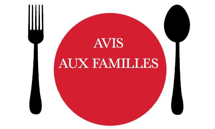 AVIS AUX FAMILLES, prochaine facture