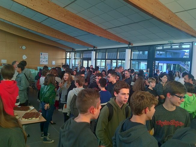 Cérémonie de remise des diplômes organisée le 11 octobre 2019.